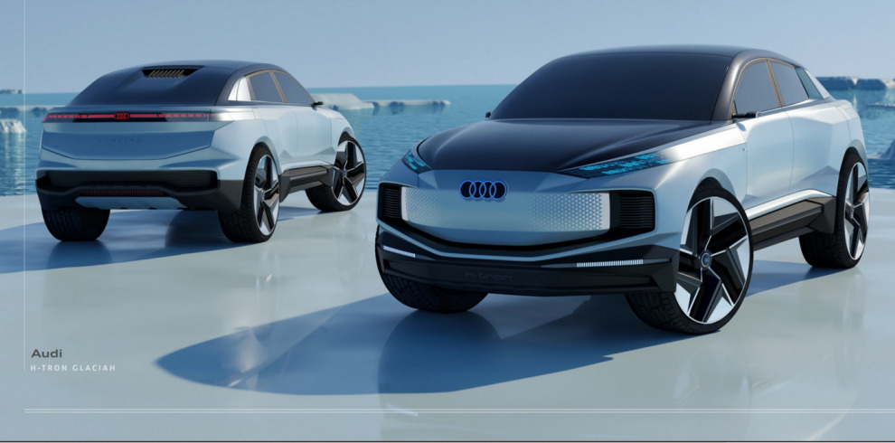 Рендеринги Audi h-tron перенесут вас в мир водорода