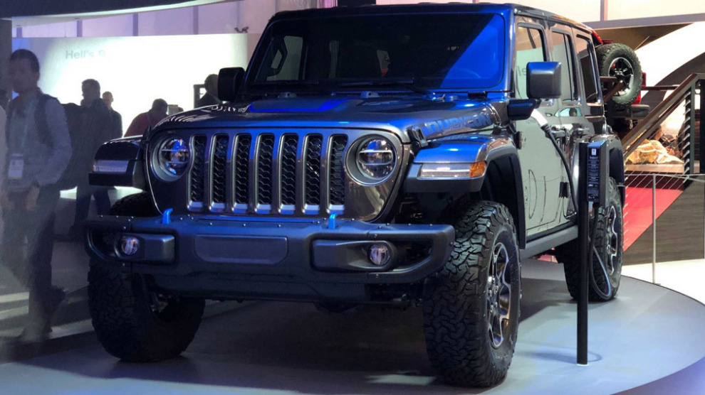 Jeep представил гибридную модель внедорожника Wrangler