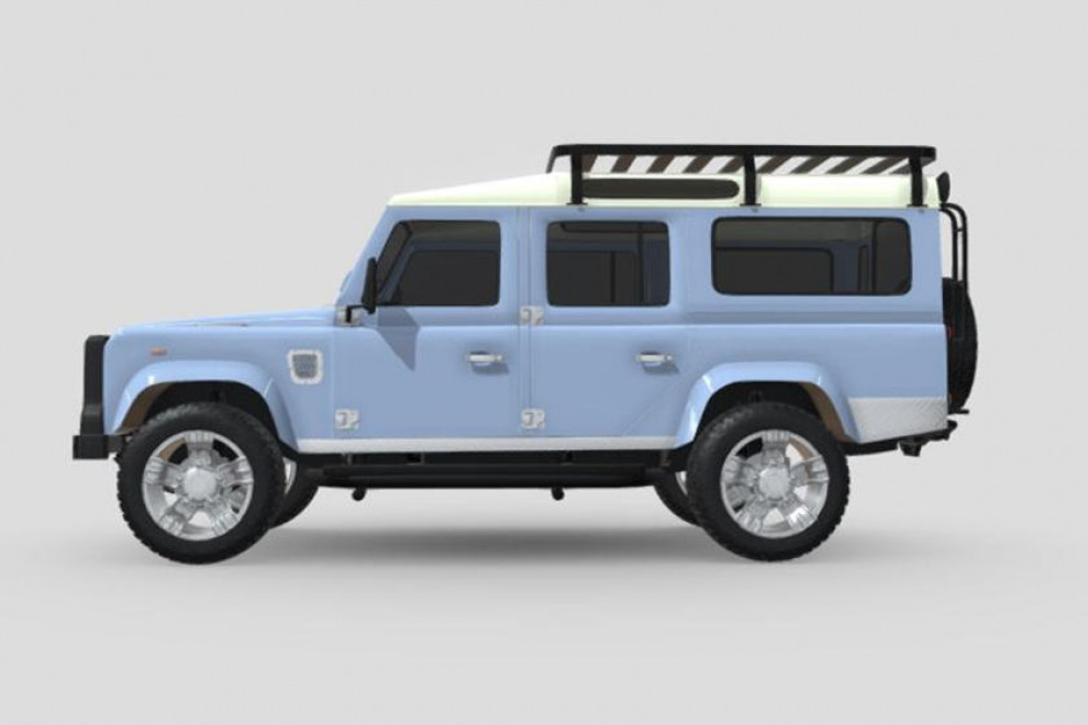 ECD выпустит классический Land Rover Defender с двигателем Tesla