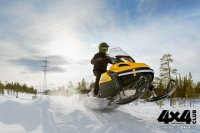 BRP Tundra LT 550F – утилитарный снегоход со спортивными повадками
