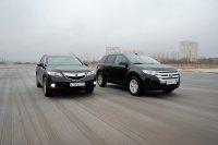 Тест-драйв Ford Edge против Acura RDX
