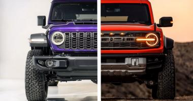 Внедорожная битва: Jeep Wrangler Moab 392 против Ford Bronco Raptor