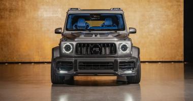 Mercedes G-класса стал довольно скучным, поэтому его покрыли краской «под нержавеющую сталь»