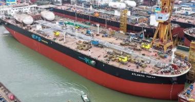 Исполин морей: Китай построил крупнейший автомобилевоз для Южной Кореи