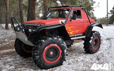 Квадрокар. Что получится, если соединить внедорожник и квадроцикл