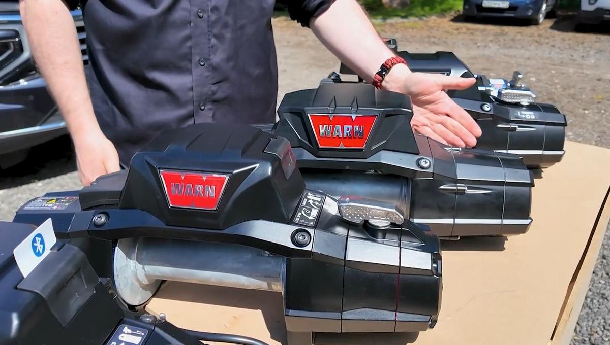 Автомобильные лебёдки WARN. Классика 9.5XP, новые ZEON и VR EVO. В чём отличия и куда ставить? (видео)
