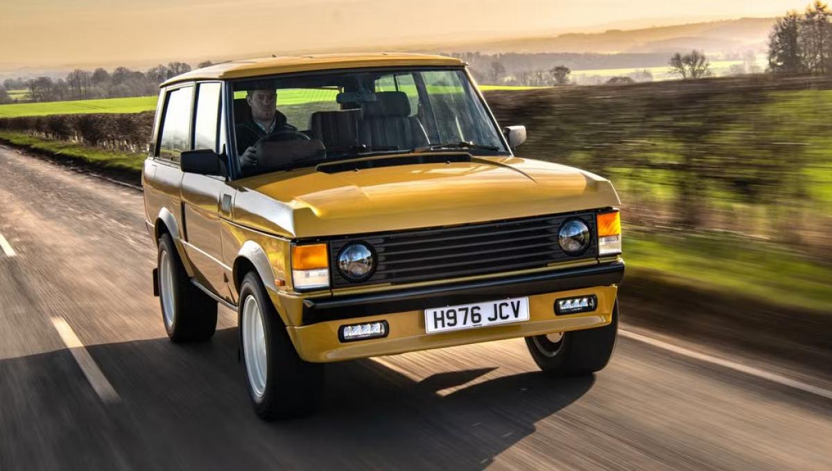 Бананово-жёлтый Range Rover за полмиллиона долларов