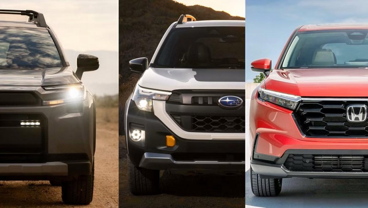 Битва кроссоверов: Toyota RAV4, Honda CR-V или Subaru Forester?