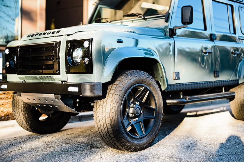 Интерьер land rover defender