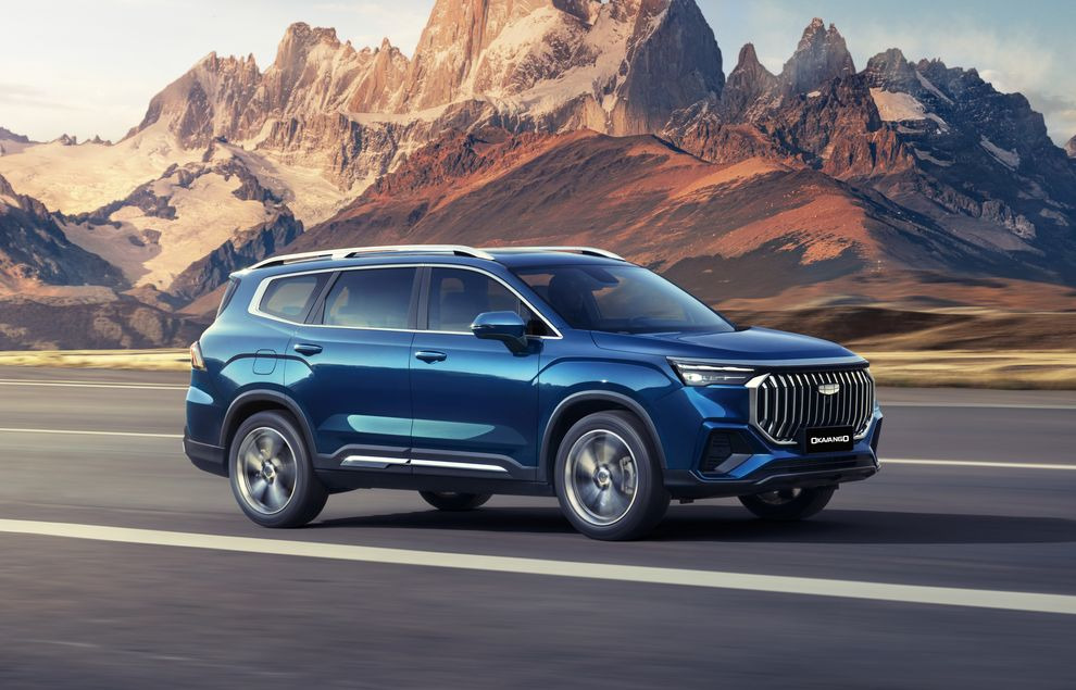 Geely представила новый семиместный кроссовер Okavango