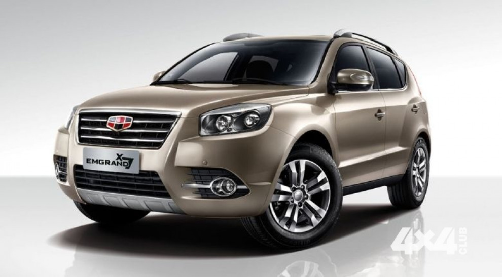 Обновленный Geely Emgrand X7 приедет в Россию в феврале