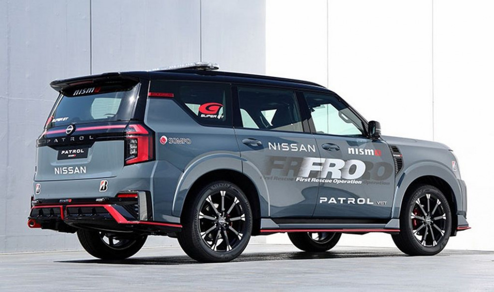 Тяжёлая артиллерия безопасности: Nissan Patrol NISMO выходит на трассу SUPER GT