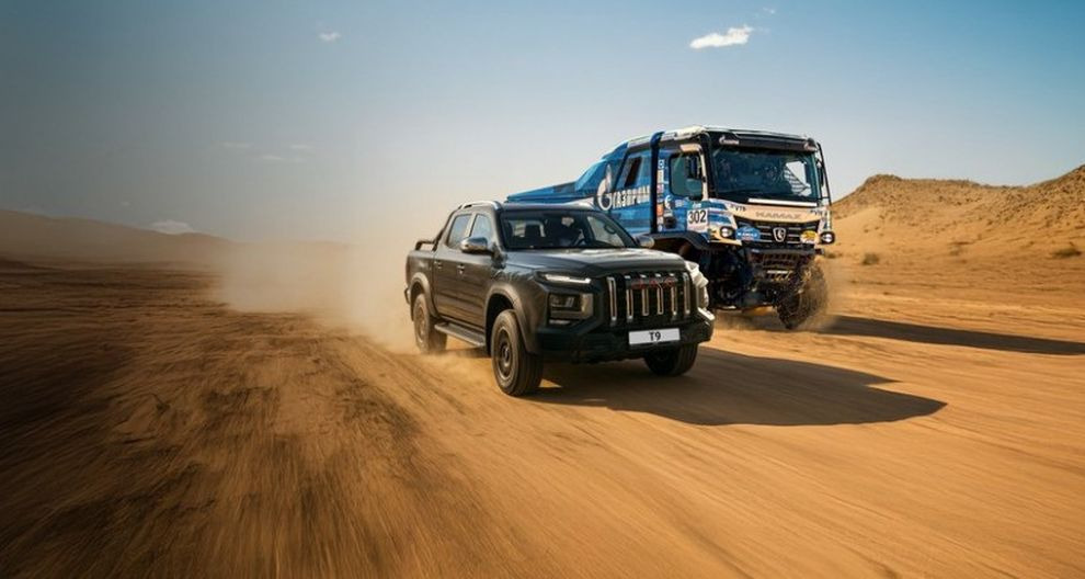 Пикапы JAC стали официальным партнёром команды «КАМАЗ-Мастер»