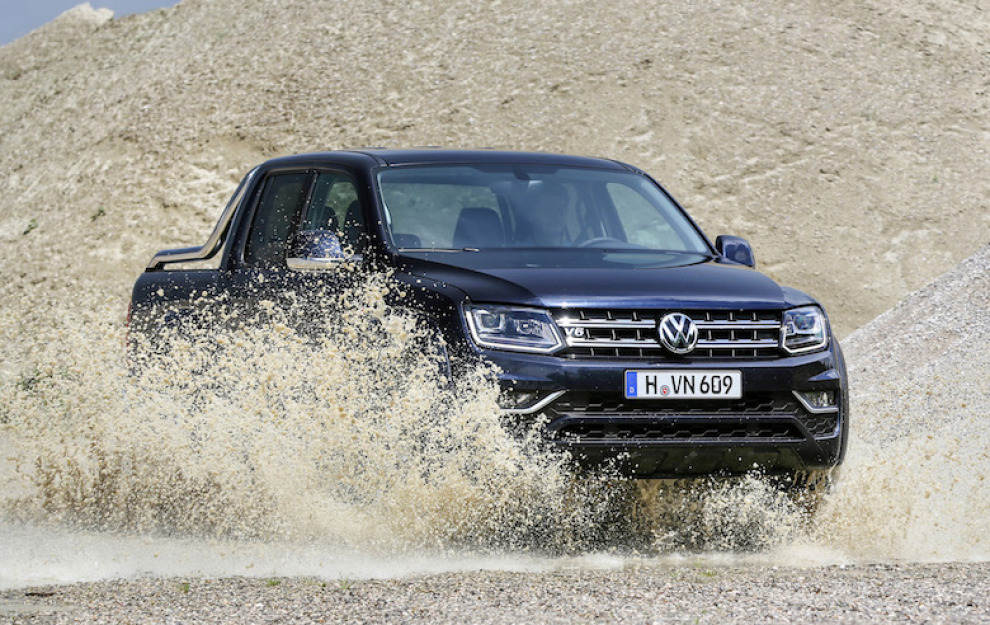 VW Amarok с дизелем V6 доберется до России в 2017 году