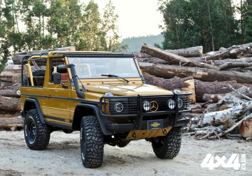 Американцы отреставрировали военный Mercedes-Benz G-Class Wolf