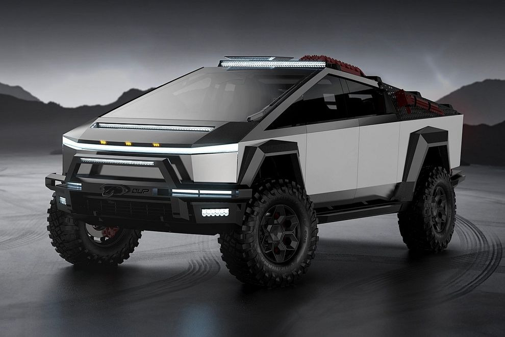 У вышедшего несколько дней назад Tesla Cybertruck уже появился внедорожный пакет