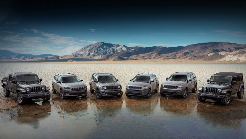 Jeep отметит своё 80-летие спецверсией 80th Anniversary