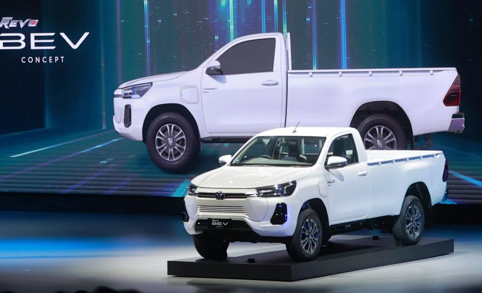 В 2025 году Toyota начнёт производство электрического Hilux