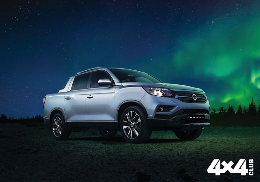 SsangYong показал дизайн нового рамного пикапа для Европы