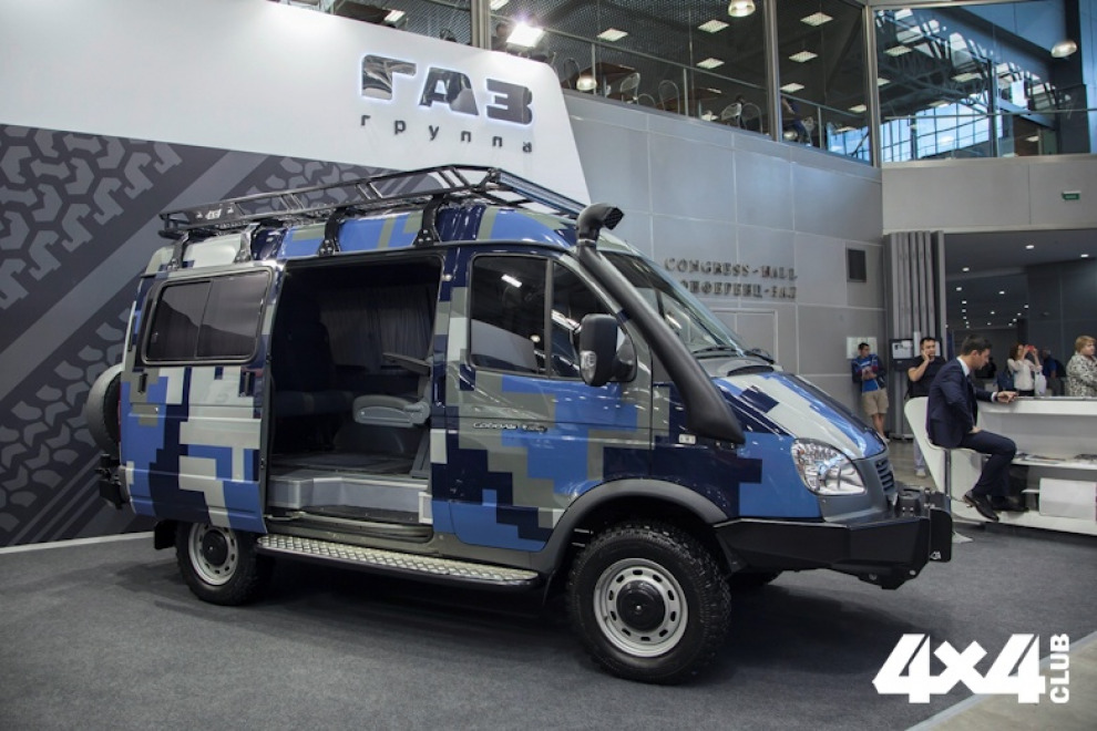 ГАЗ показал свою версию внедорожника для активного отдыха