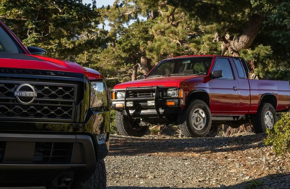 Nissan Frontier в ретро-стиле заставит нас вспомнить об обаятельном Hardbody Truck