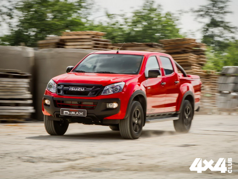 Ограниченная серия пикапа Isuzu D-Max Fury для Великобритании