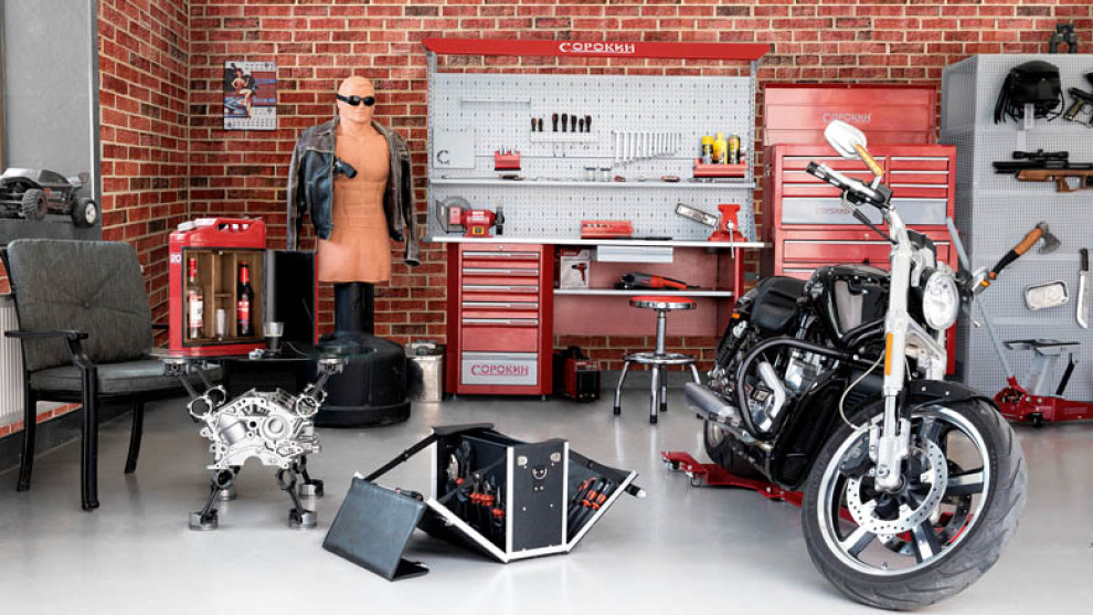 Гаражный стиль 3. Мужской клуб