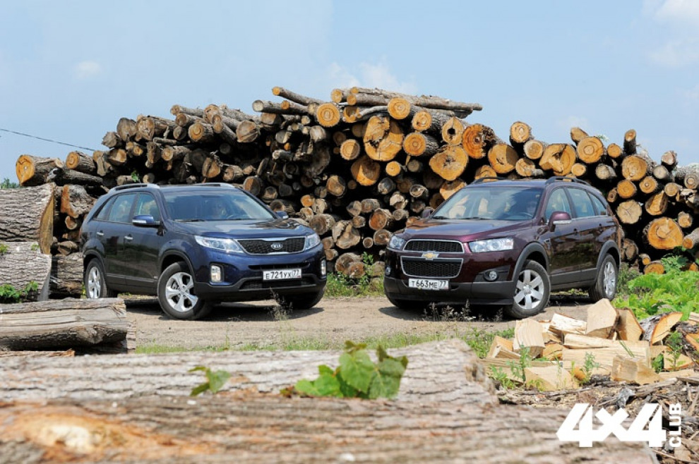Chevrolet Captiva и KIA Sorento выпускались с точным попаданием в потребительскую нишу