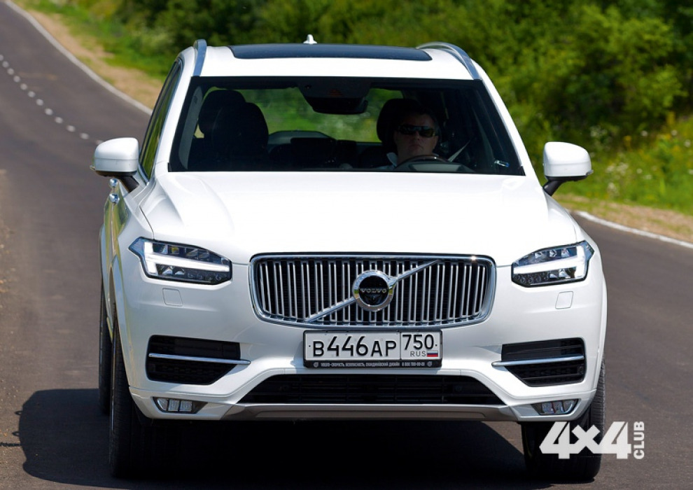 За рулем нового Volvo XC90 по просторам жаркого российского Юга