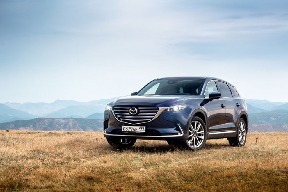 Сам ты толстый!  Тест-драйв Mazda CX-9