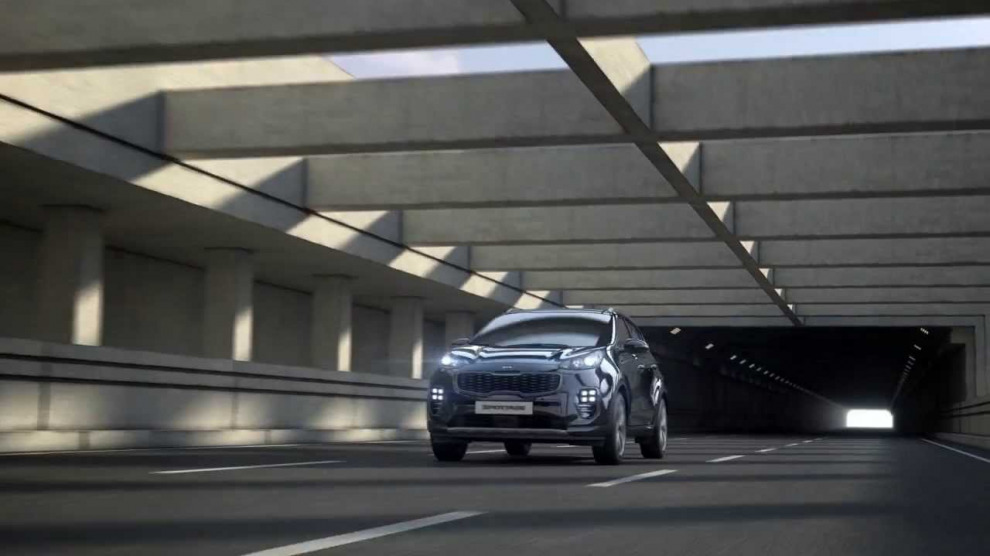 Новый Sportage за день до премьеры