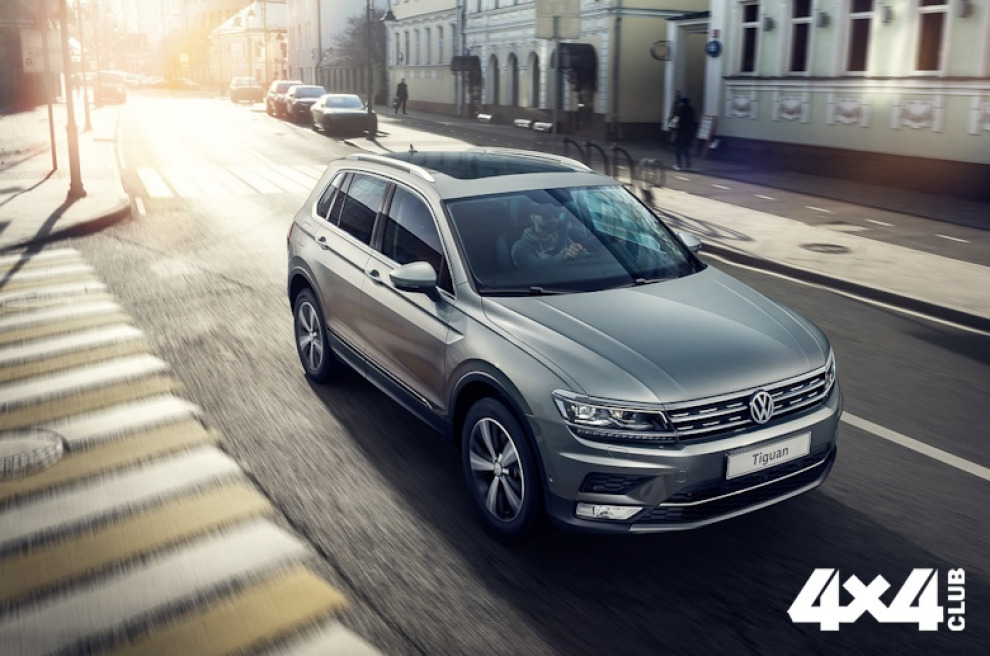 Объявлены цены на новый Volkswagen Tiguan