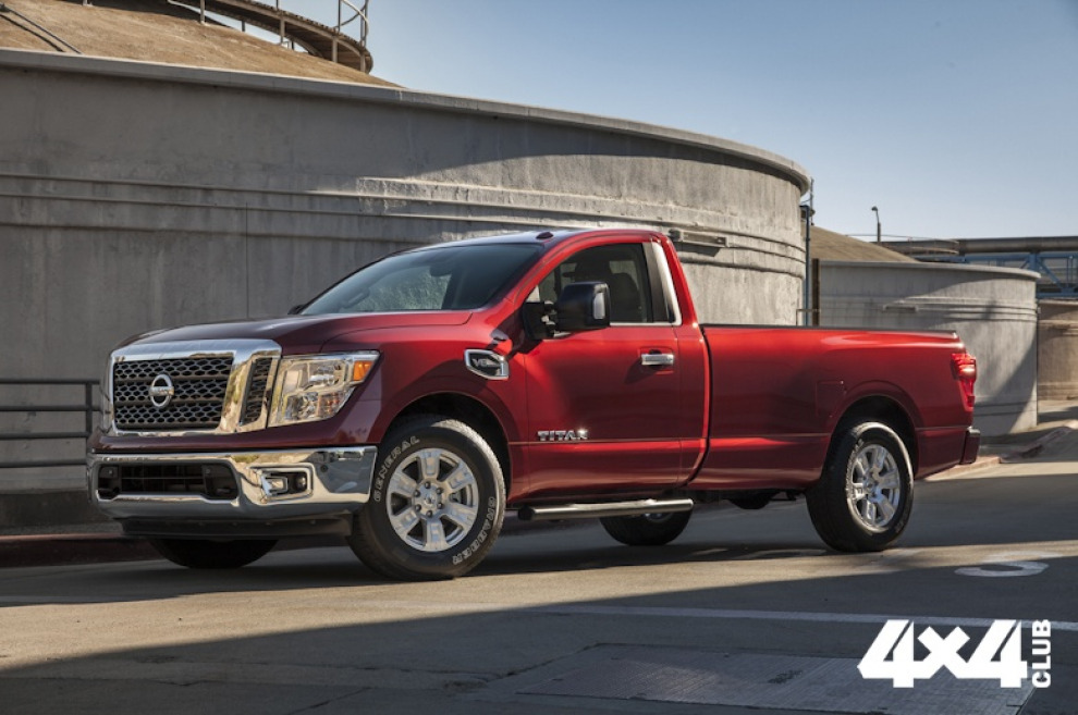 Пикап Nissan Titan обрёл одинарную кабину