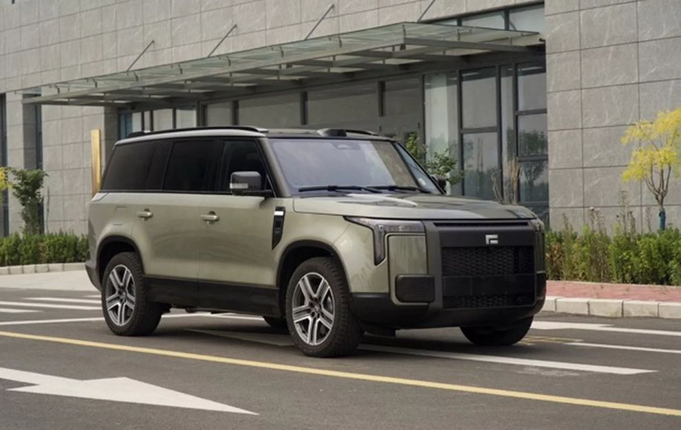 Новый Stone 01 от BAIC выглядит как близкий родственник Land Rover