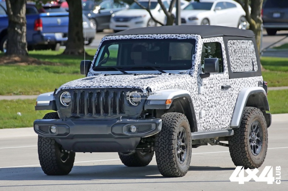 Рассекречен очередной кусок нового Jeep Wrangler