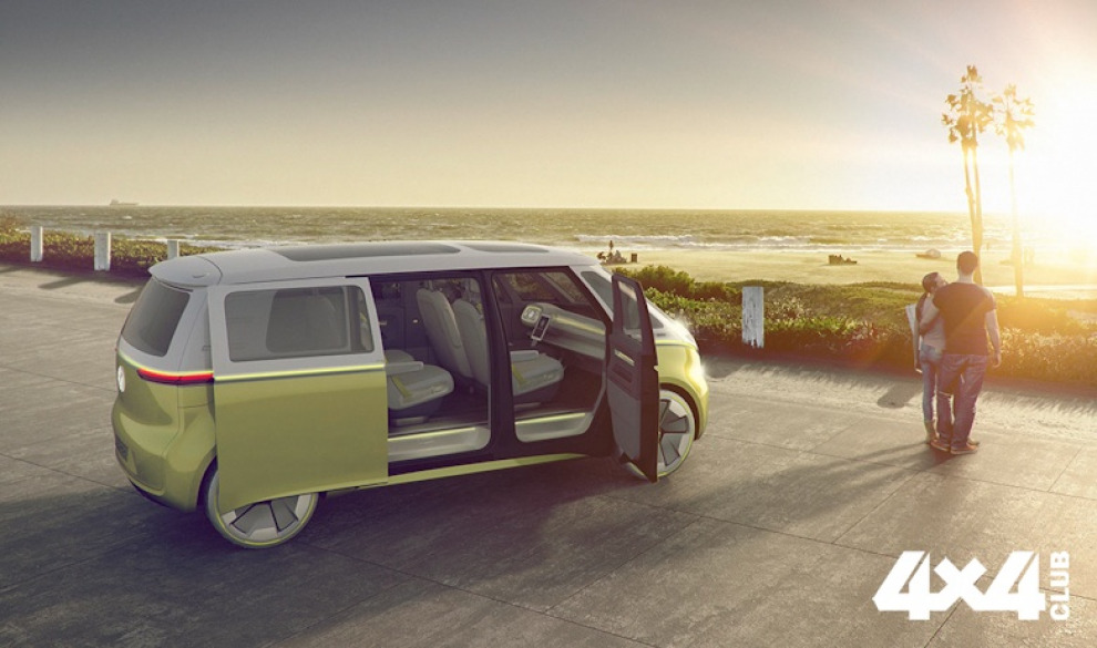 Volkswagen представляет I.D.BUZZ 4x4 на автосалоне в Детройте