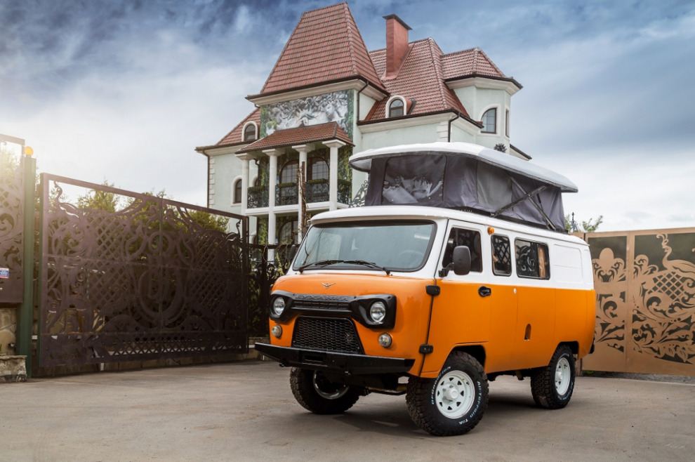 "УАЗ Байкал". Российский кемпер, который любят немцы