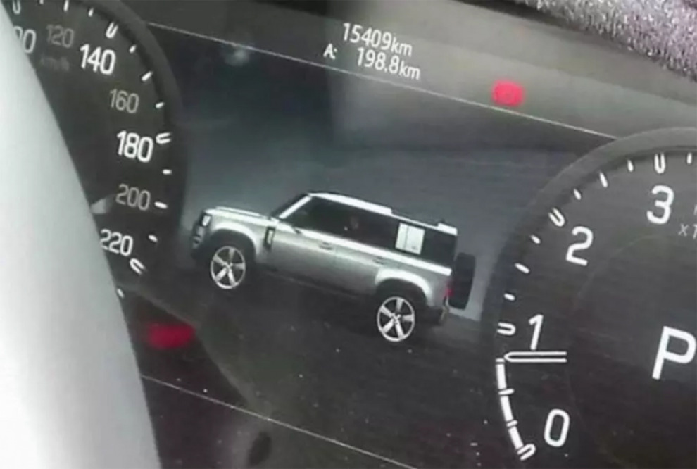 Опубликовано изображение нового Land Rover Defender без камуфляжа
