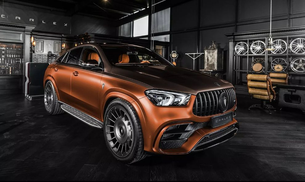 Над Mercedes GLE Coupe от Carlex работала Вэлма из «Скуби-Ду»