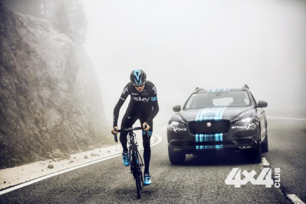 Полюбоваться на Jaguar F-Pace можно будет во время «Тур де Франс»