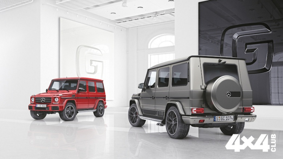 Mercedes представил новые версии Gelandewagen