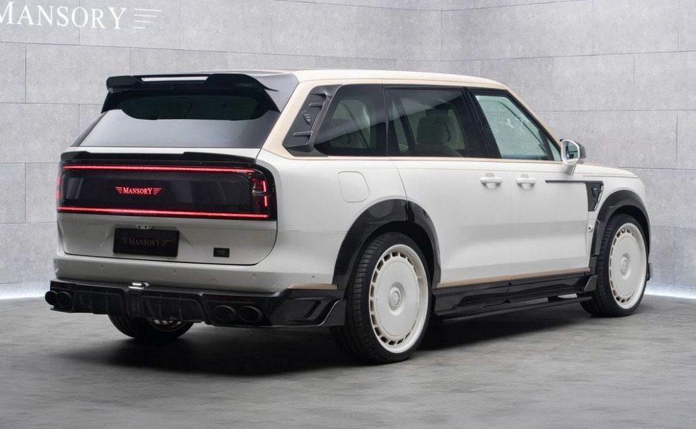 Mansory добралась до Китая и превратила роскошный Zeekr 9X в монстра