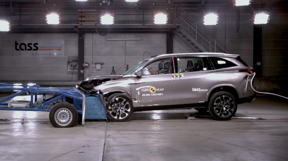 Кроссовер «Москвич» М90 прошёл краш-тесты Euro NCAP 