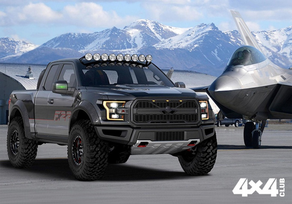 Ford сделал единственный в своем роде пикап F150-истребитель