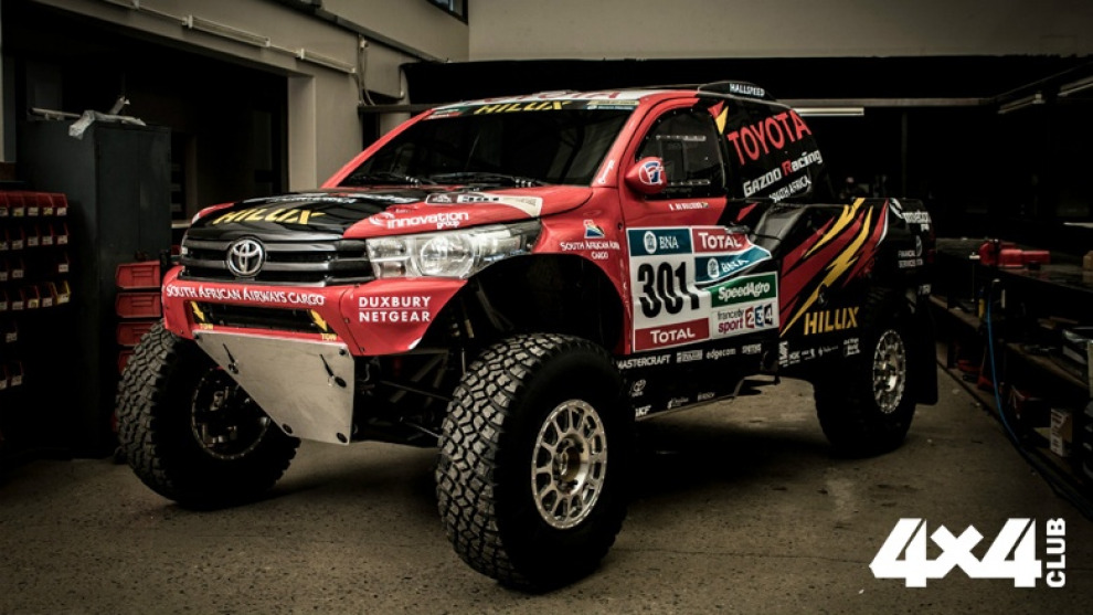 В ЮАР построили новый Toyota Hilux для «Дакара»