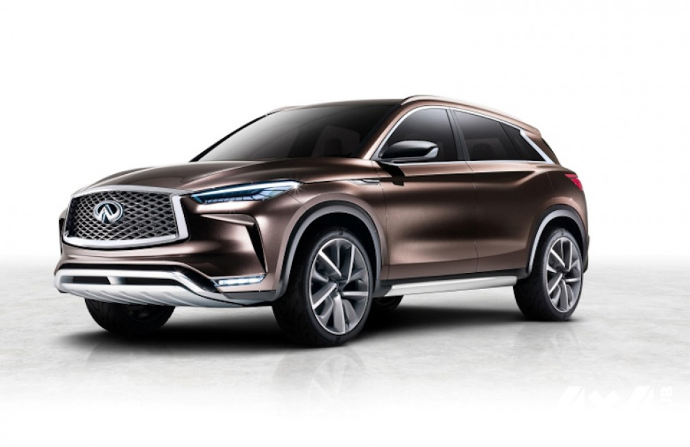 В cеть утекли изображения нового Infiniti QX50