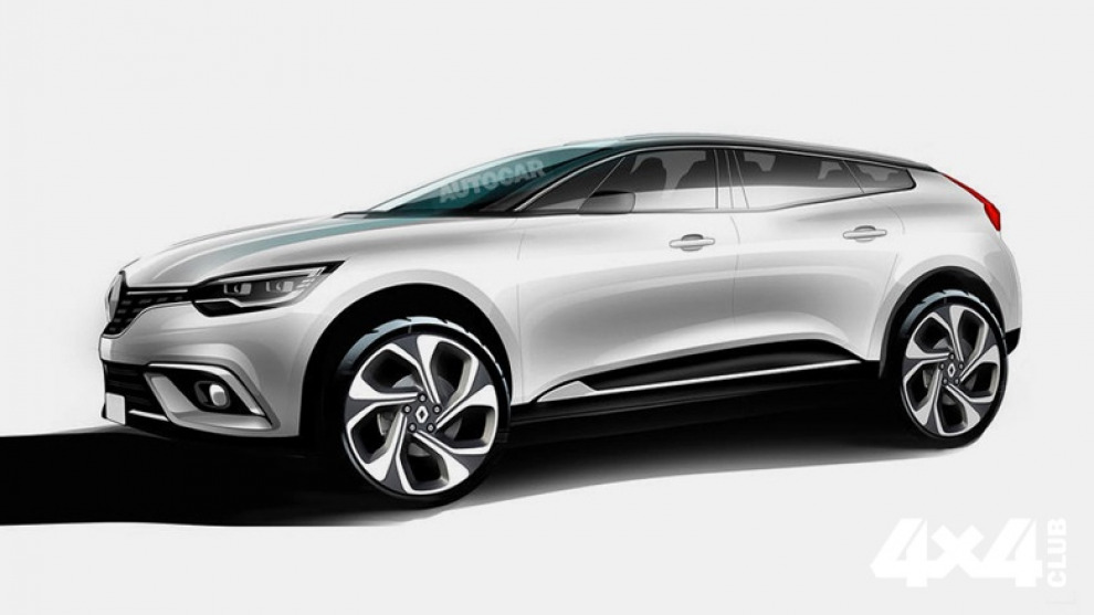 Renault выпустит купе-кроссовер