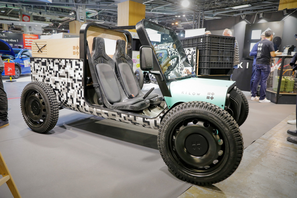 Минималистичный драндулет Kilow La Bagnole предназначен для весёлых приключений