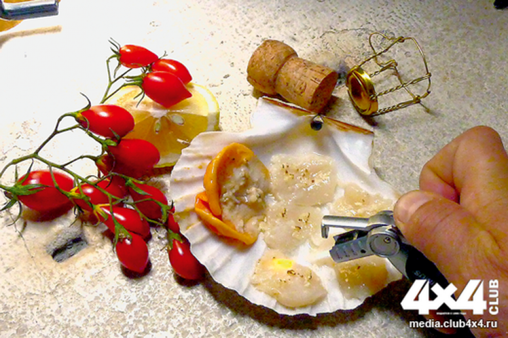 Изысканная кулинария путешественника. Морские гребешки