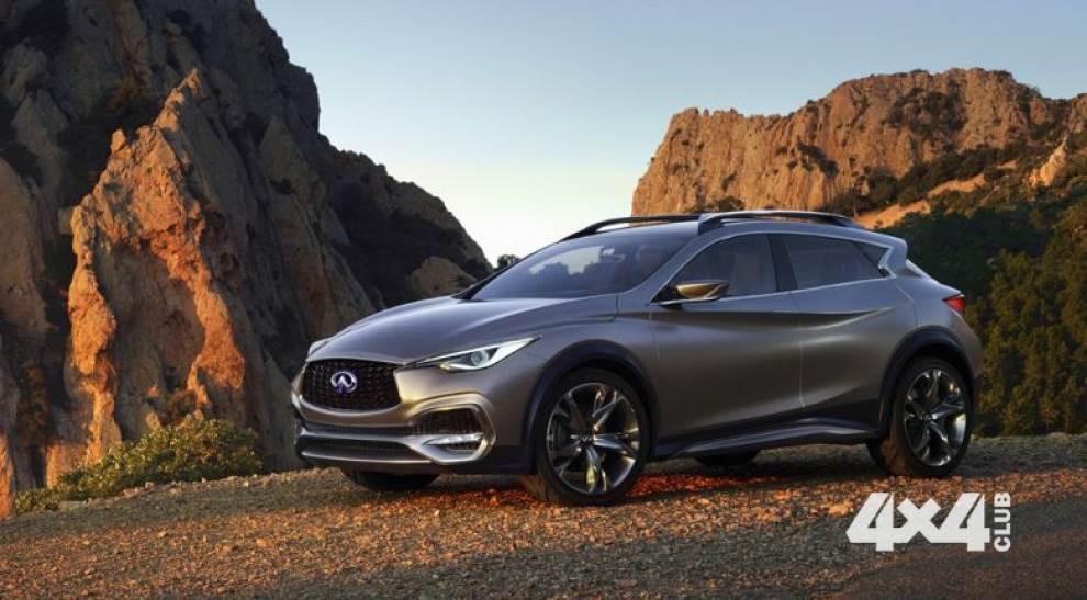 Кроссовер Infiniti QX30 покажут через месяц